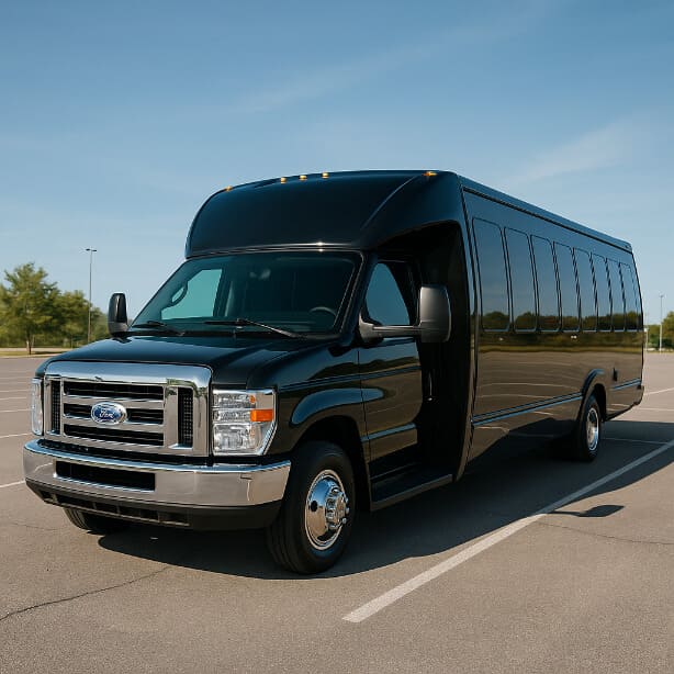 Reno Shuttle Bus Rentals 18 Passenger Shuttle Bus